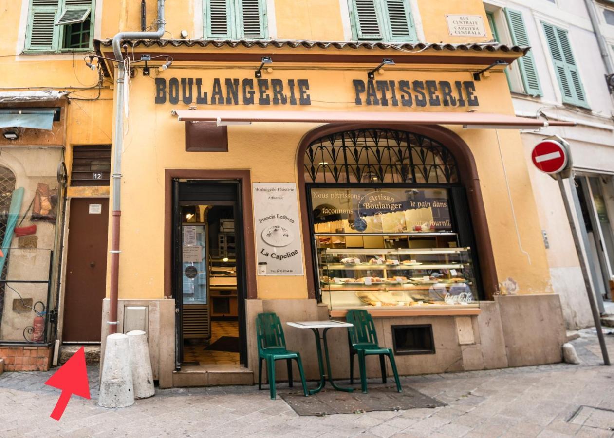 Papa Riviera - Nice Old Town - 1-3 Pers Eksteriør bilde